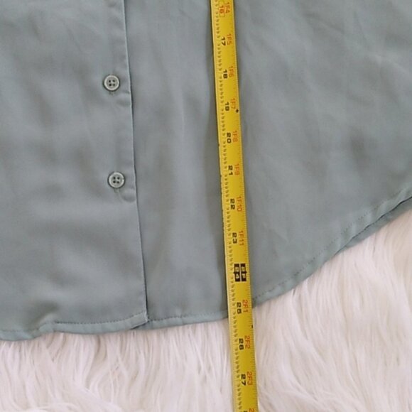 Who What Wear Long Sleeve Button Down Blouse - Picture 13 of 16